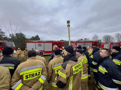 zbiórka przed rozpoczęciem ćwiczeń