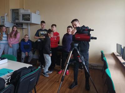 Kosmiczna przygoda w szkołach Gminy Postomino