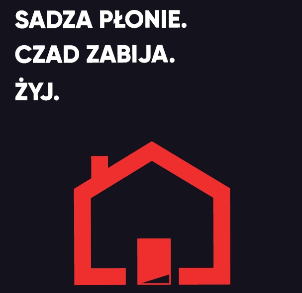 plakat czad zabija