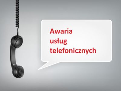 awaria telefonów