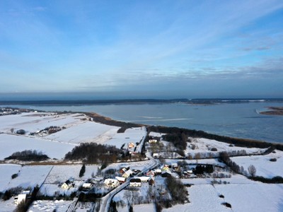 Zima dronem