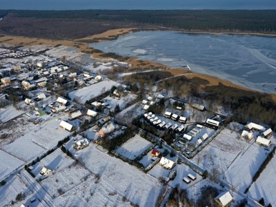 Zima dronem