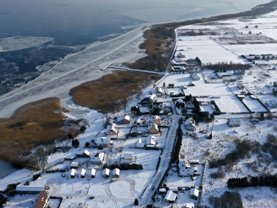 Zima dronem