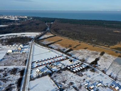 Zima dronem