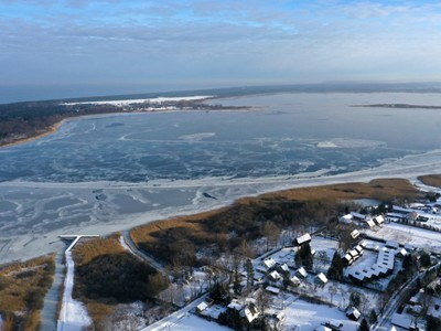 Zima dronem