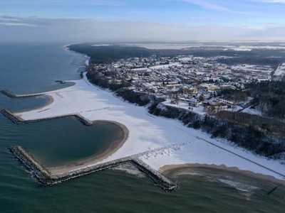 Zima dronem