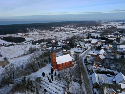 Zima dronem
