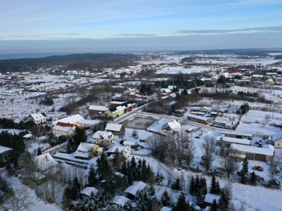 Zima dronem