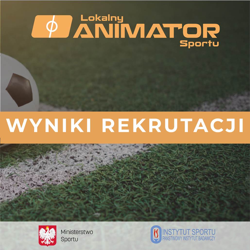 Plakat dot. Lokalnego Animator Sportu