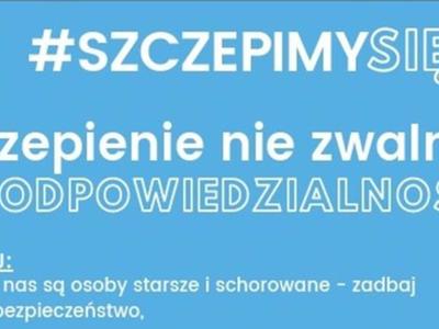 Plakat dot. szczepień
