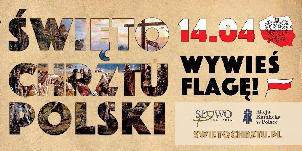 Baner - Święto Chrztu Polski