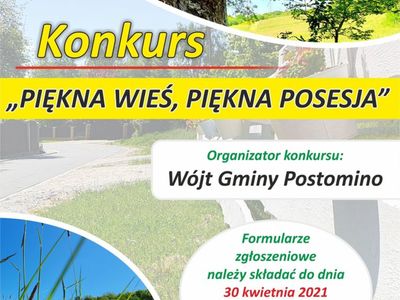 Plakat Piękna Wieś Piękna Posesja