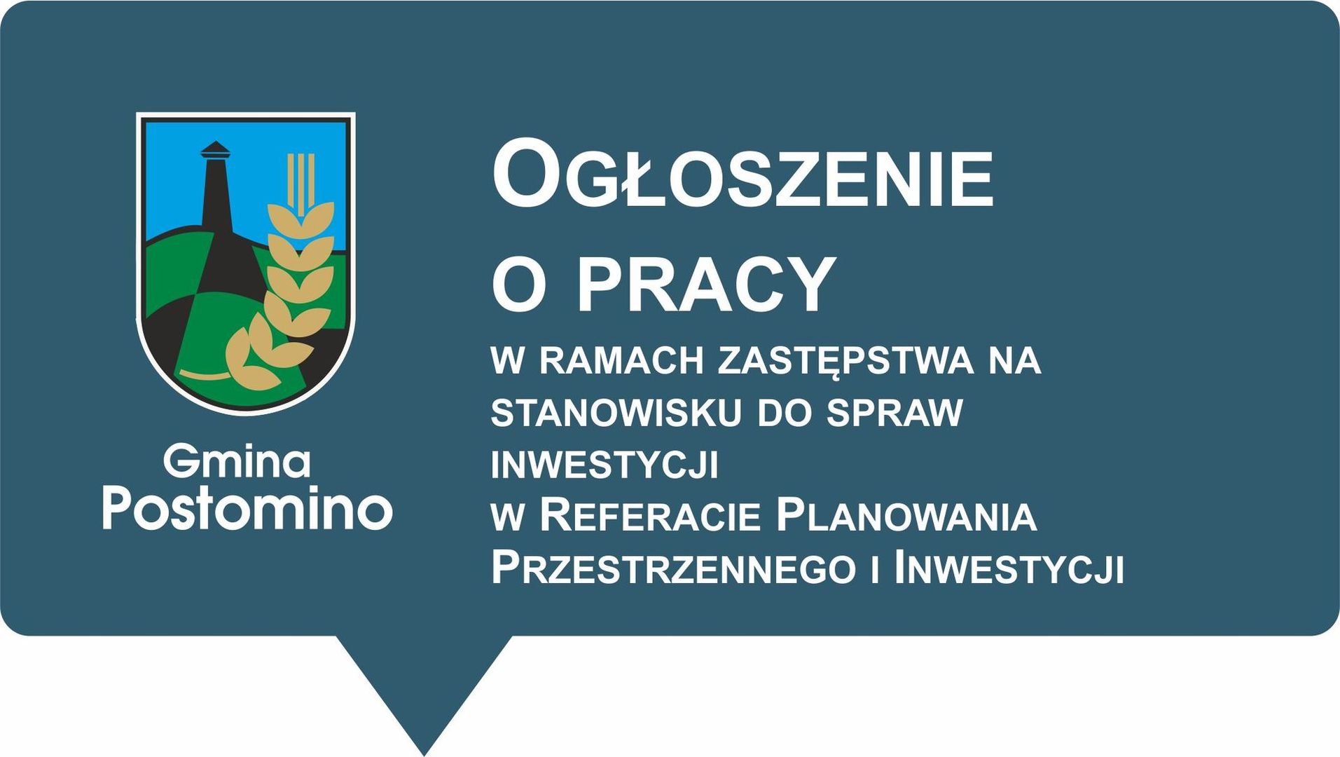 Ogłoszenie o pracy plakat