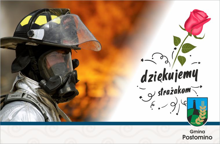 Podziękowanie strażacy