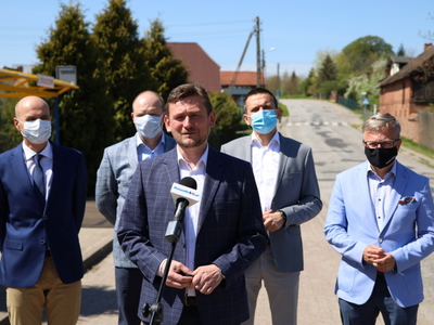 Konferencja dot. przebudowy wojewódzkiej drogi 203