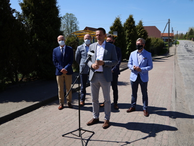 Konferencja dot. przebudowy wojewódzkiej drogi 203