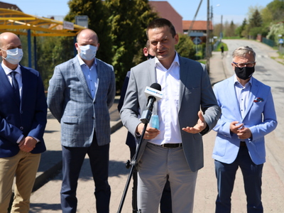 Konferencja dot. przebudowy wojewódzkiej drogi 203