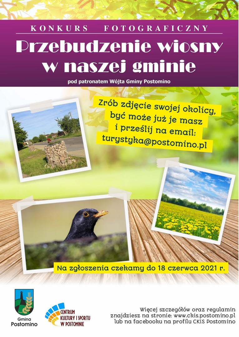 Plakat konkurs fotograficzny