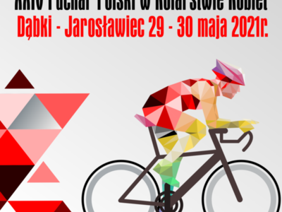 Plakat Mistrzostwa Polski LZS w Kolarstwie Szosowym Kobiet