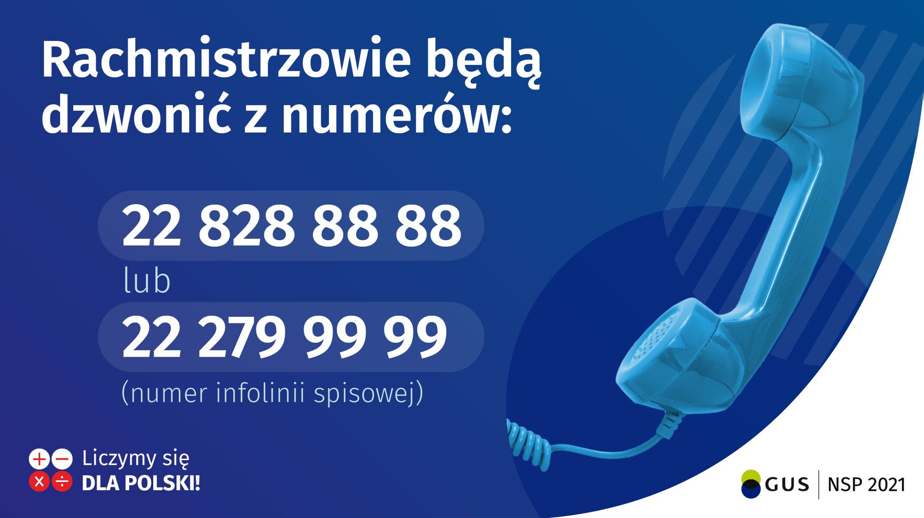 Plakat dot. Spisu ludności i mieszkań
