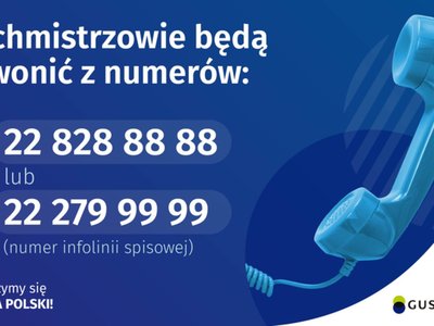 Plakat dot. Spisu ludności i mieszkań