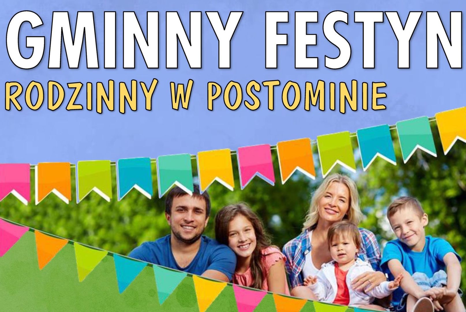 Plakat Gminny Festyn Rodzinny