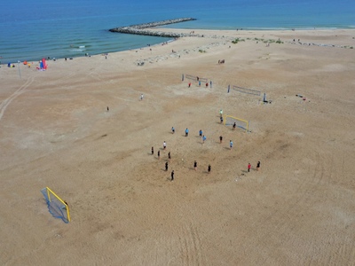 Plaża &quot;Dubaj&quot; w Jarosławcu