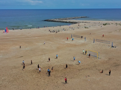 Plaża "Dubaj" w Jarosławcu