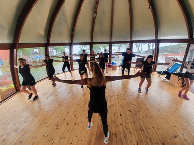 Zajęcia fitness w strefie Chill 