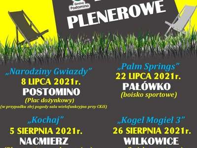 Plakat kino plenerowe