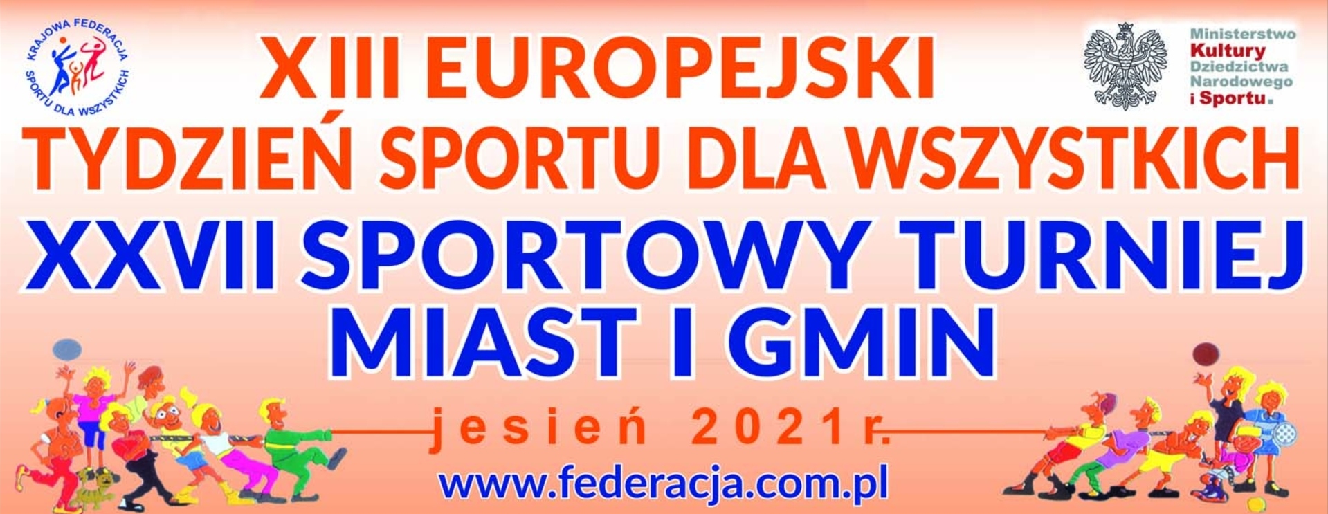 Baner tydzień sportu dla wszystkich