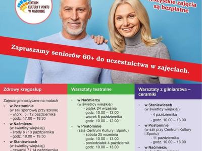 Plakat Seniorzy