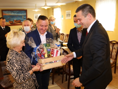 Podziękowanie za organizację dożynek