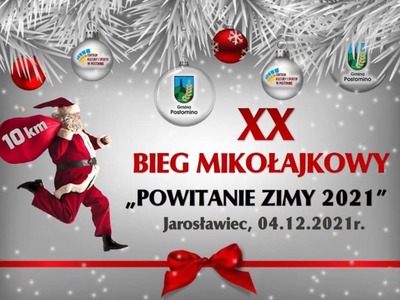 Bieg Mikołajkowy - plakat