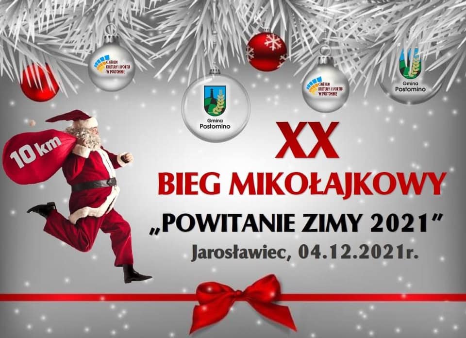 Bieg Mikołajkowy - plakat