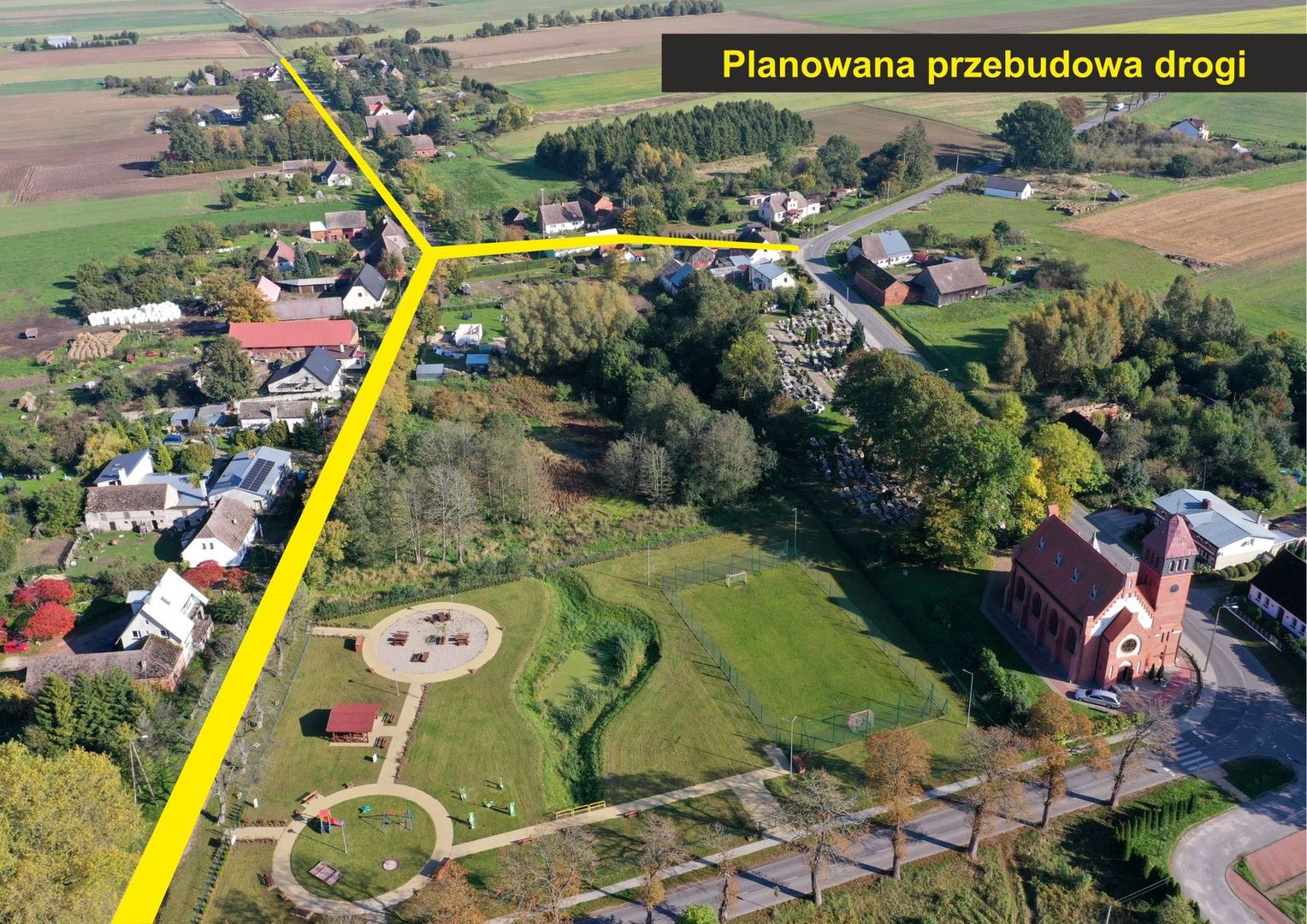 Pałowo zarys nowej drogi