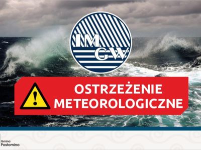 ostrzeżenie - sztorm