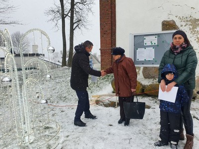 Wręczenie nagród w konkursie