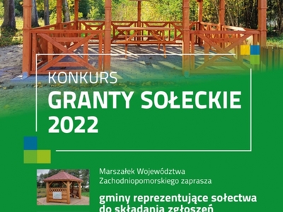Plakat Granty sołeckie