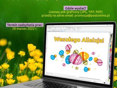 Plakat konkurs Kartka Wielkanocna