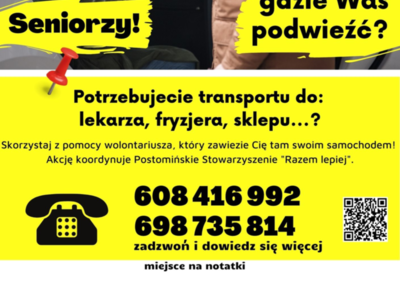 Plakat Mobilny Senior