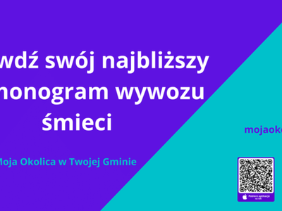 Plakat &quot;Moja okolica&quot;