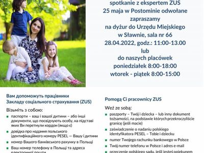 Plakat ZUS
