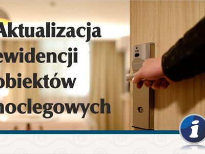 Aktualizacja ewidencji obiektów noclegowych