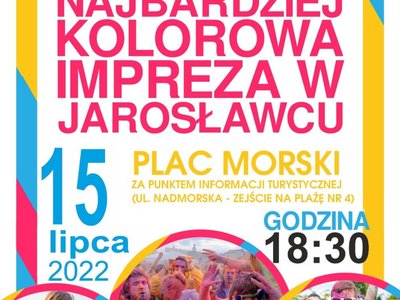 plakat splash of colors