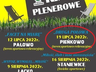 Plakat kino plenerowe