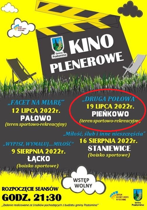 Plakat kino plenerowe