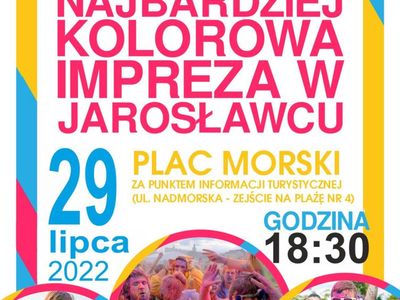 Plakat Święto Kolorów