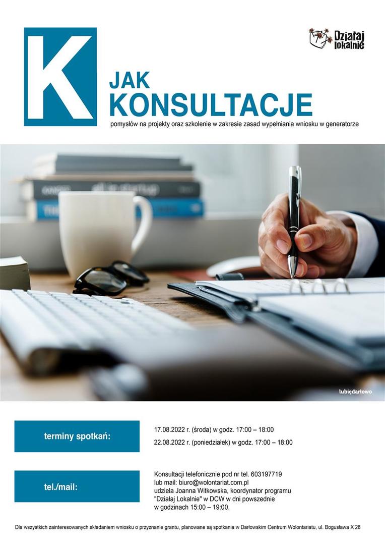 Konsultacje - info