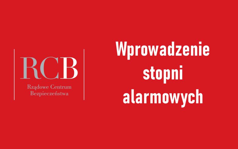 RCB - stopnie alarmowe